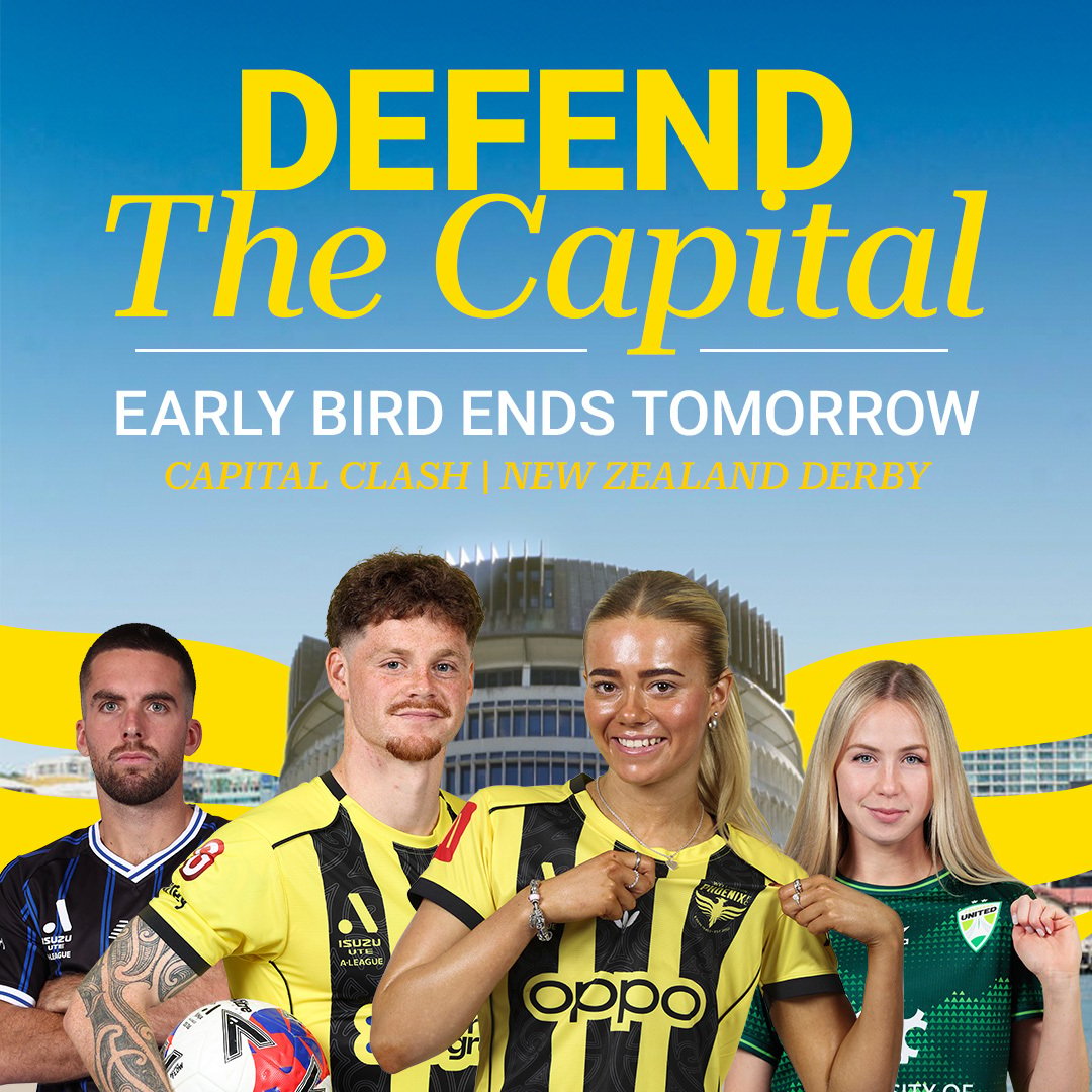 Defend the Capital | Capital Clash | NZ Derby | Early bird ends tomorrow