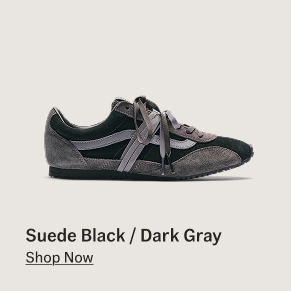 Suede Black / Dark Gray. Shop Now