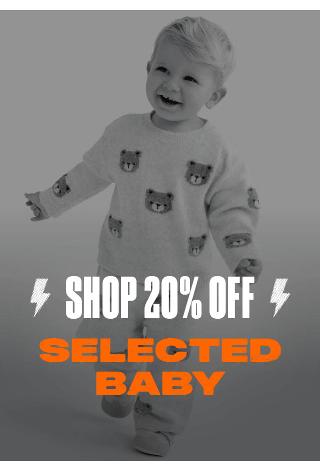 20% off Selected Baby