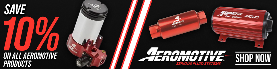 Save 10% On All Aeromotive Products
