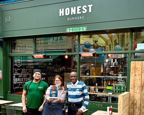 HONEST AWARD AT BRIXTON