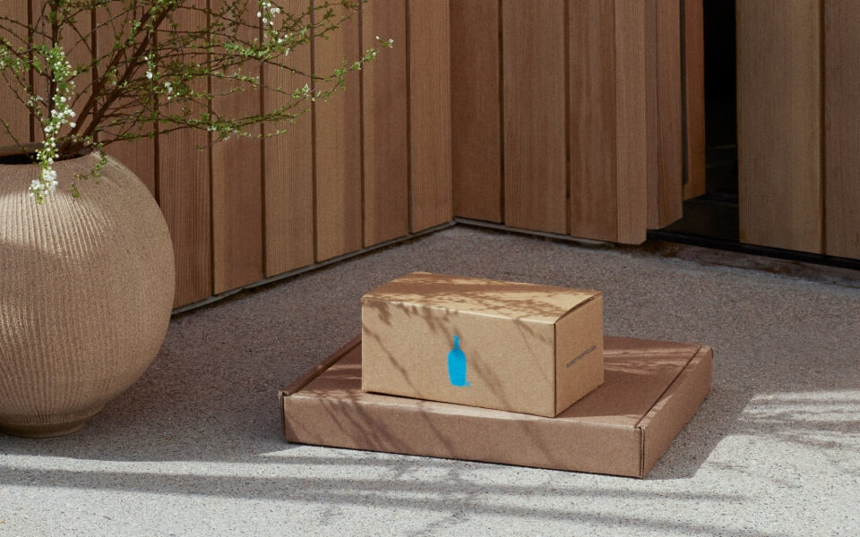 Image of coffee home delivery.