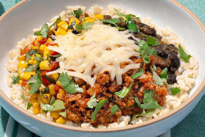 Turkey Taco Bowl