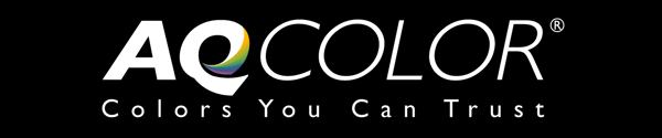 aqcolor-logo white on black background Wallpaper Design Content Sept 2022-1-01