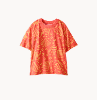 Oversized T-Shirt | Popcorn on Orange