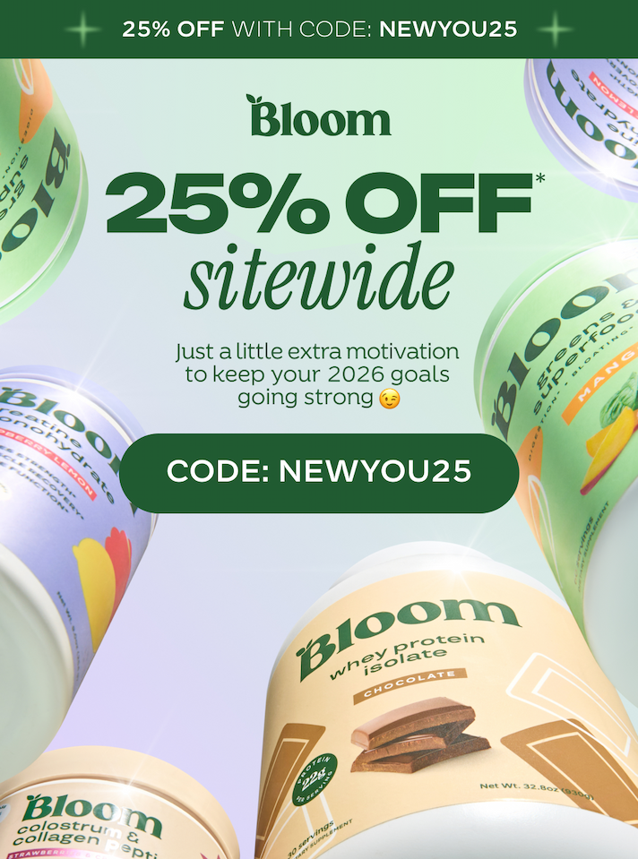 SAVE 25% WITH CODE: NEWYOU25