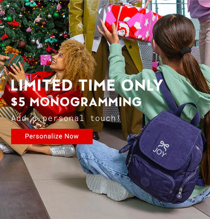 Limited Time Only! $5 Monograms