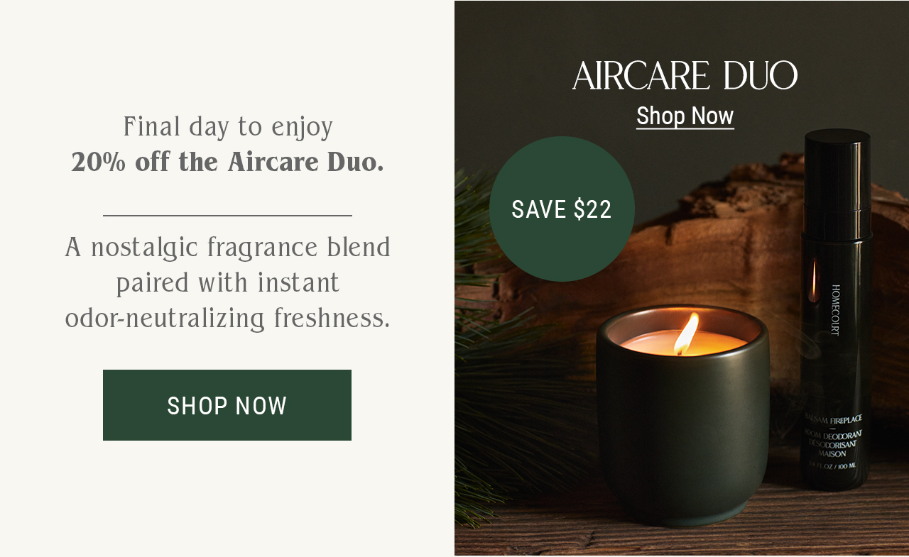 Save $22 — Balsam Fireplace Aircare Duo