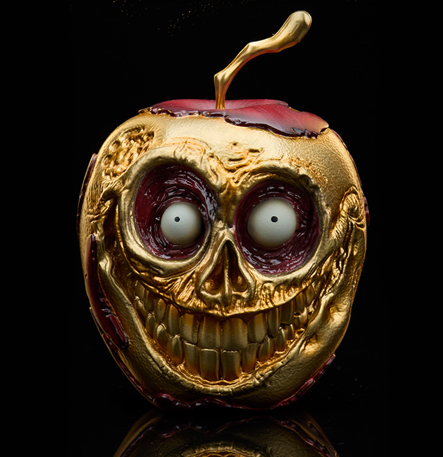 Peeled Apple (Gold Variant) Replica