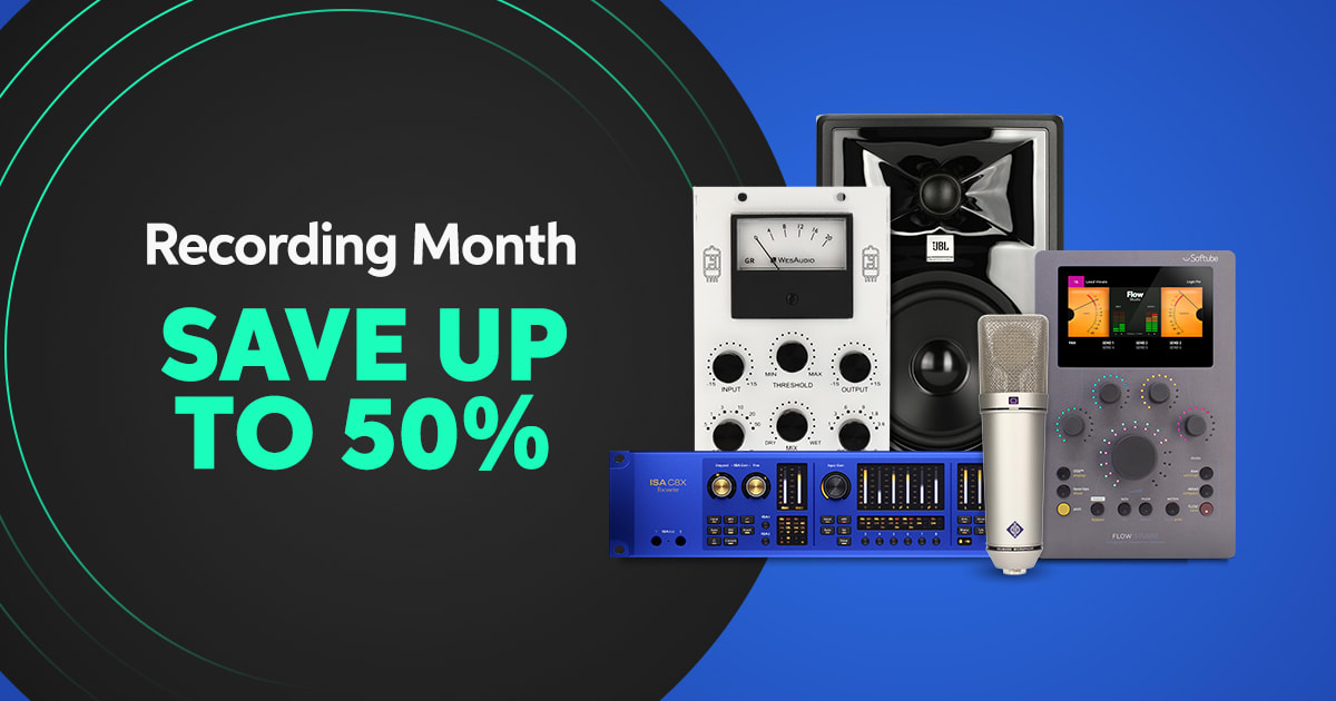 Recording Month Ends Soon! Save up to&nbsp;50%
