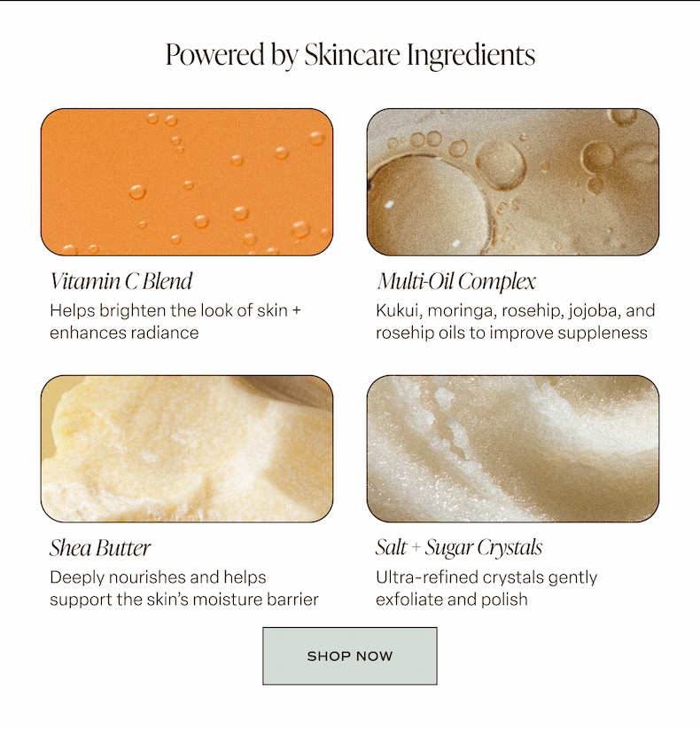 Santal Bloom Vitamin C Oil-Infused BODY SCRUB