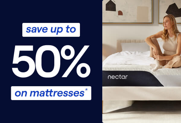 Save up to 50% on Nectar Mattresses*