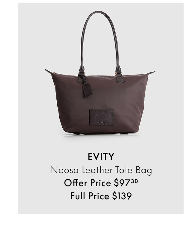 Evity Noosa Leather Tote Bag