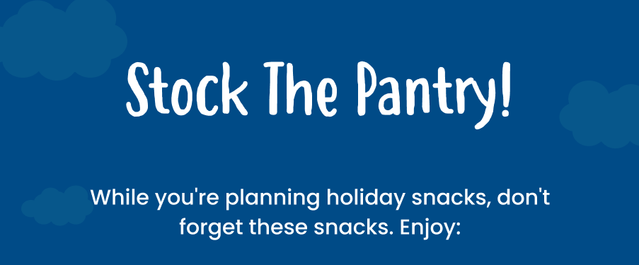Stock The Pantry!