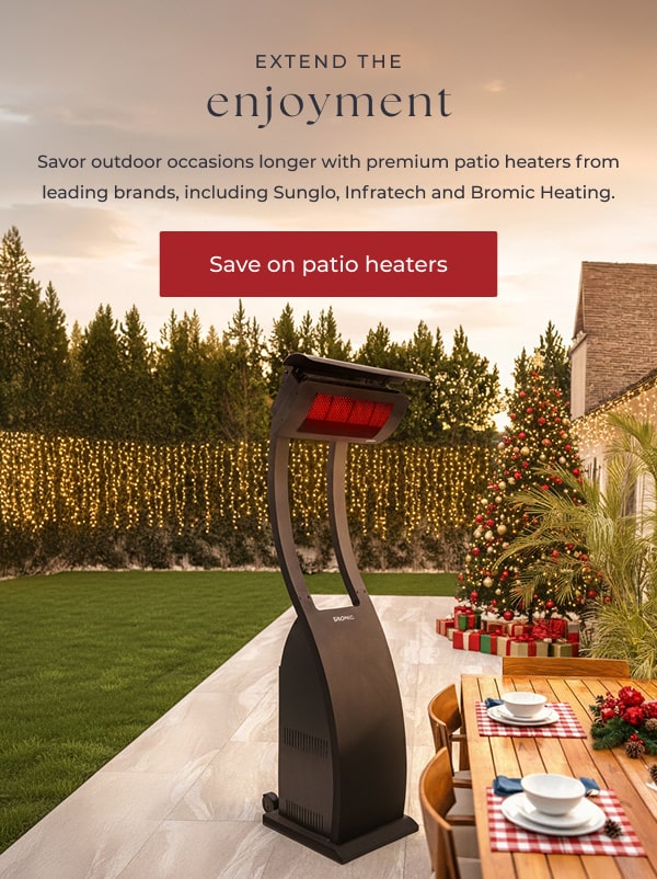 Save on patio heaters