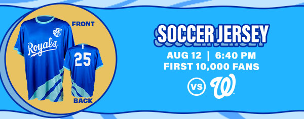 Soccer Jersey Giveaway - August 12 - Get Tickets