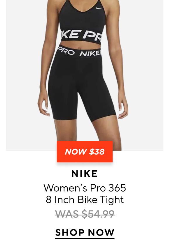 Nike Womens Pro 365 8 Inch Bike Tight