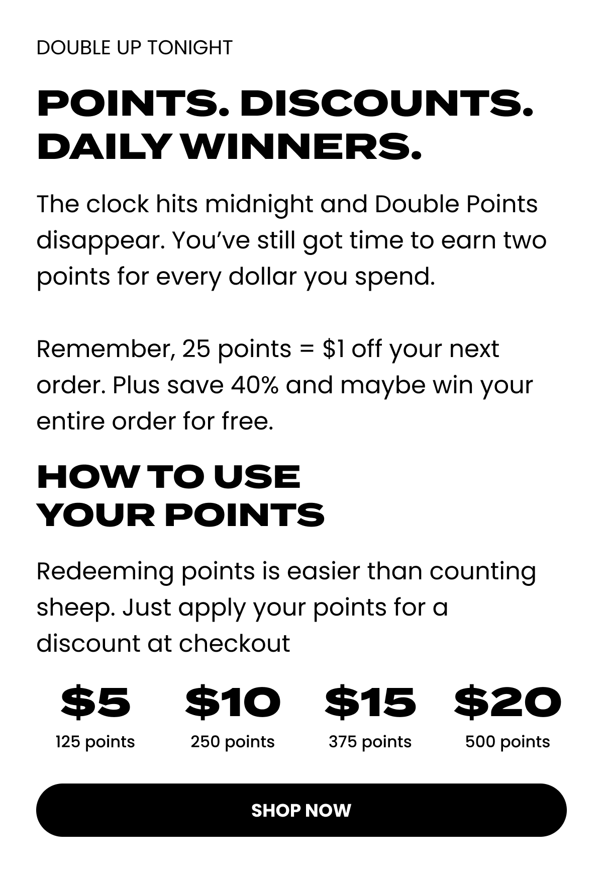 Shop Smarter, Sleep Better