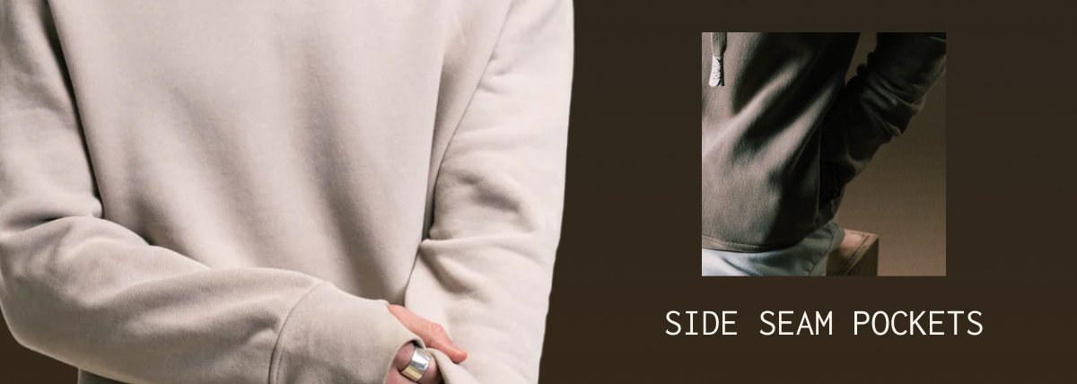 SIDE SEAM POCKETS