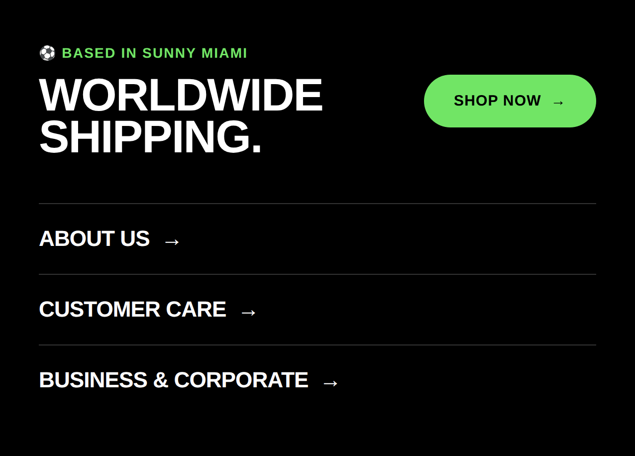 home page