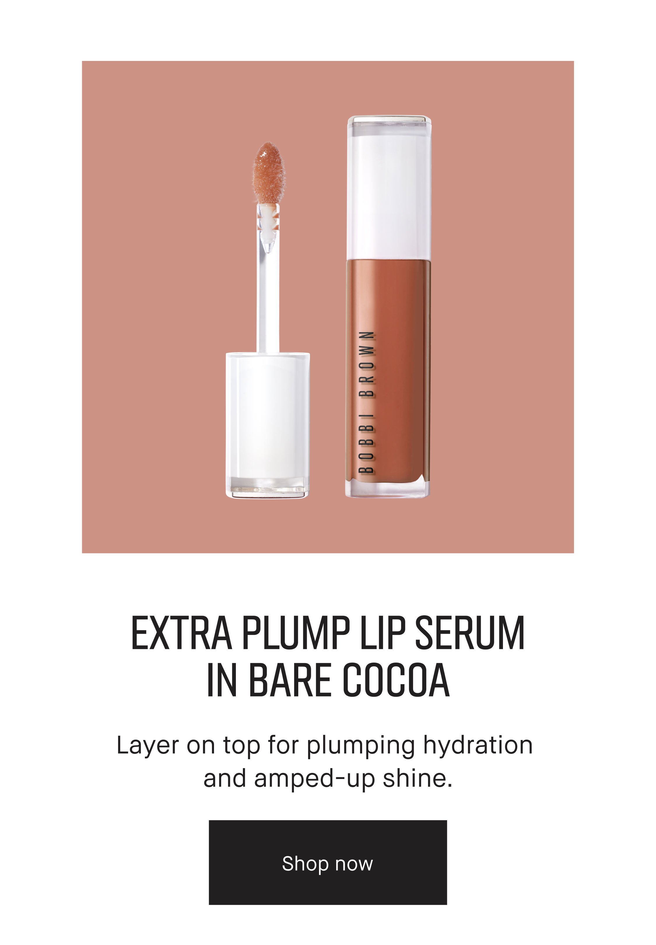 Extra Plump Lip Serum In Bare Cocoa