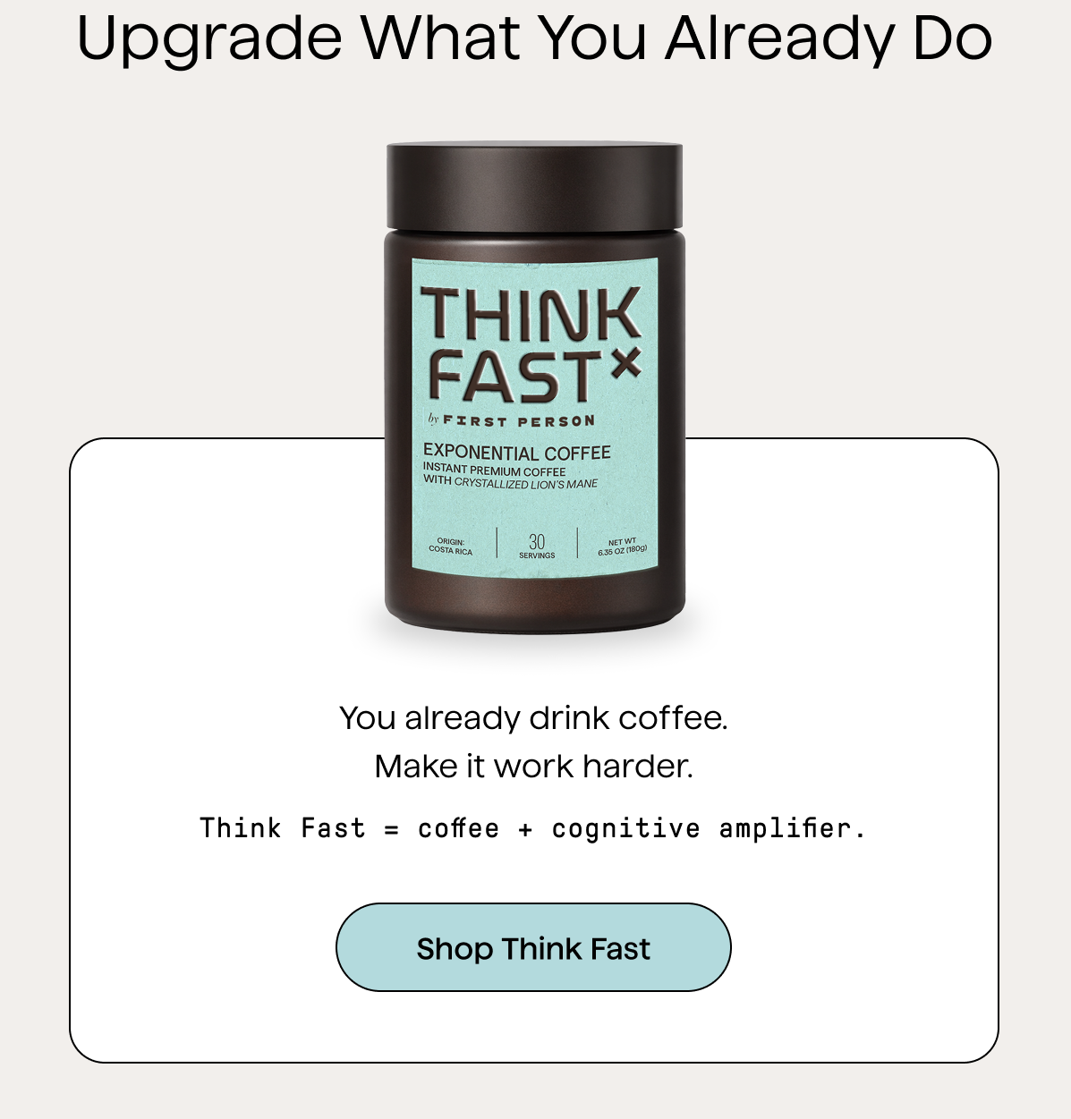 Think Fast