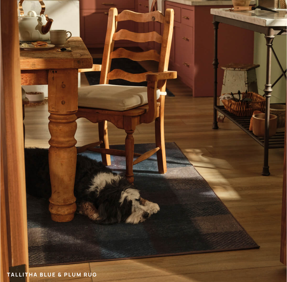 Tallitha Blue & Plum Rug