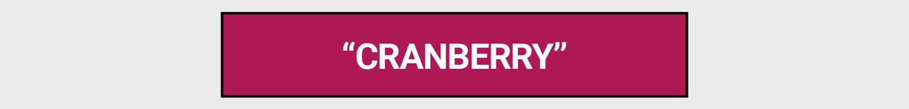 GHOST® GREENS "CRANBERRY"