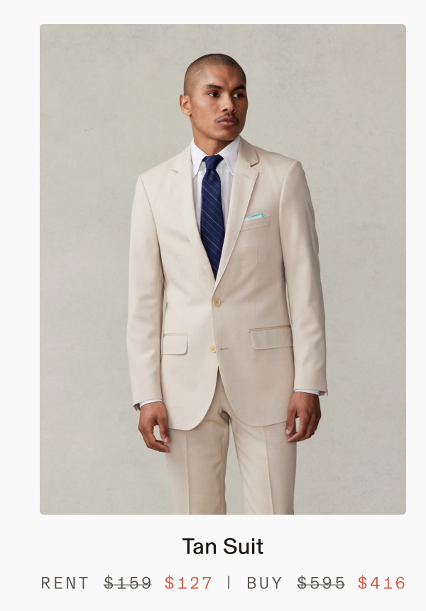 Tan Suit
