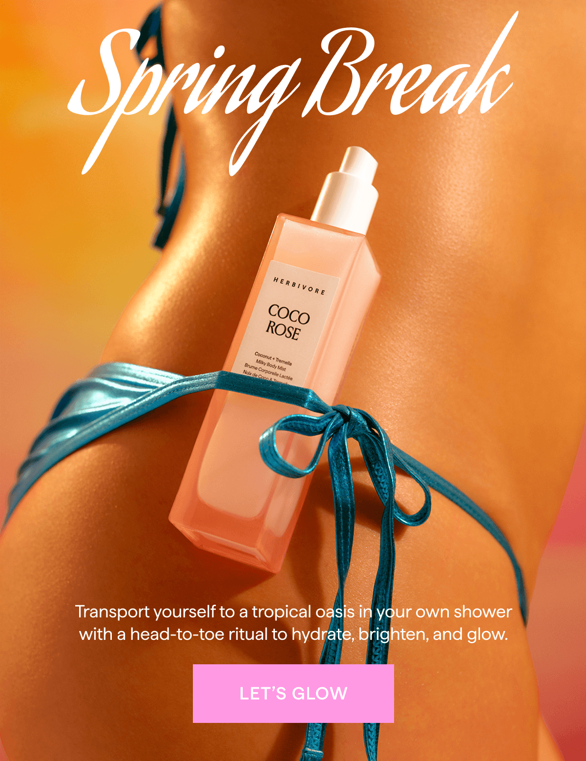 SPRING BREAK: Transport yourself to a tropical oasis in your own shower