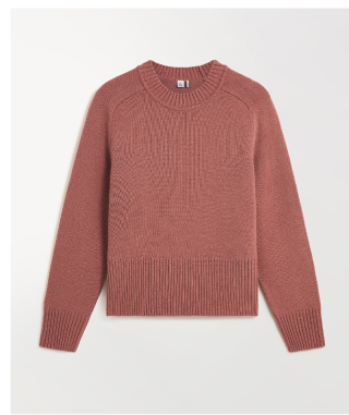 Cashmere Merino Saddle Sleeve Jumper