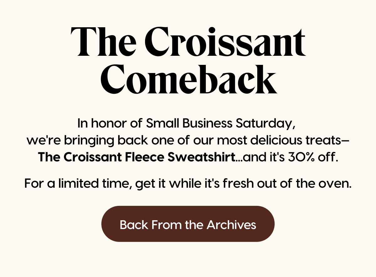 The Croissant Comeback