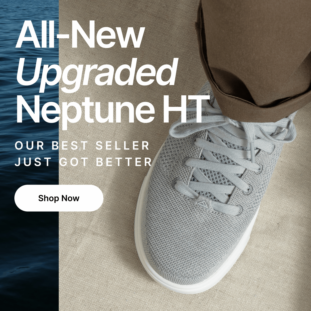 The Neptune you already love, just taken up a notch. New Neptune HT brings softer high-tech cushioning, a crushback heel you can step into easily, and traction that holds up anywhere. Shop Now!