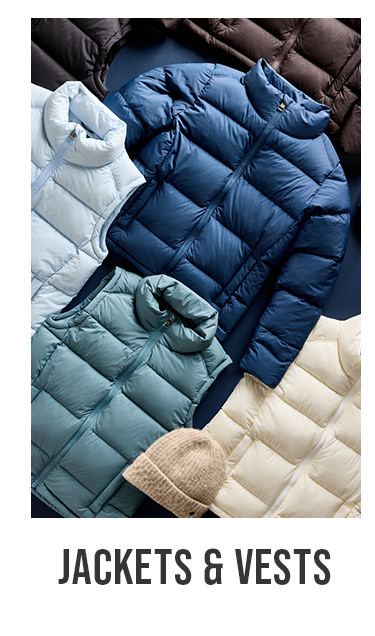 JACKETS AND VESTS