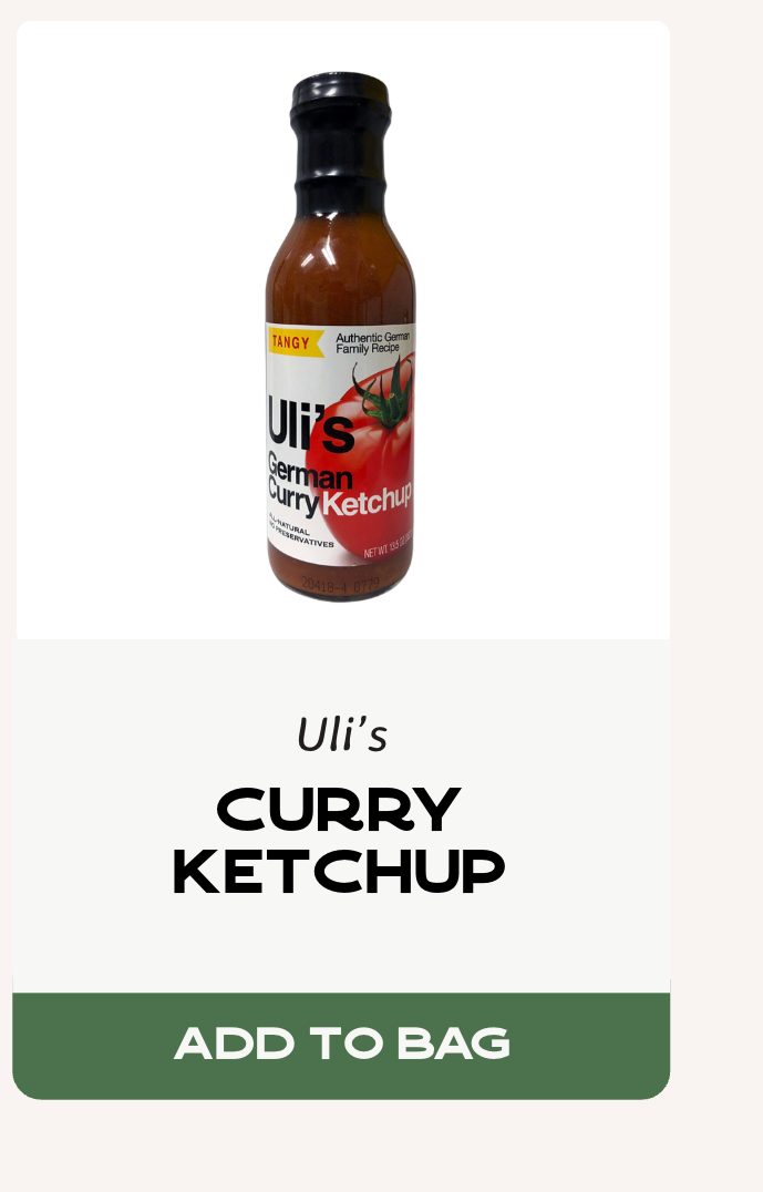 Uli's Curry Ketchup