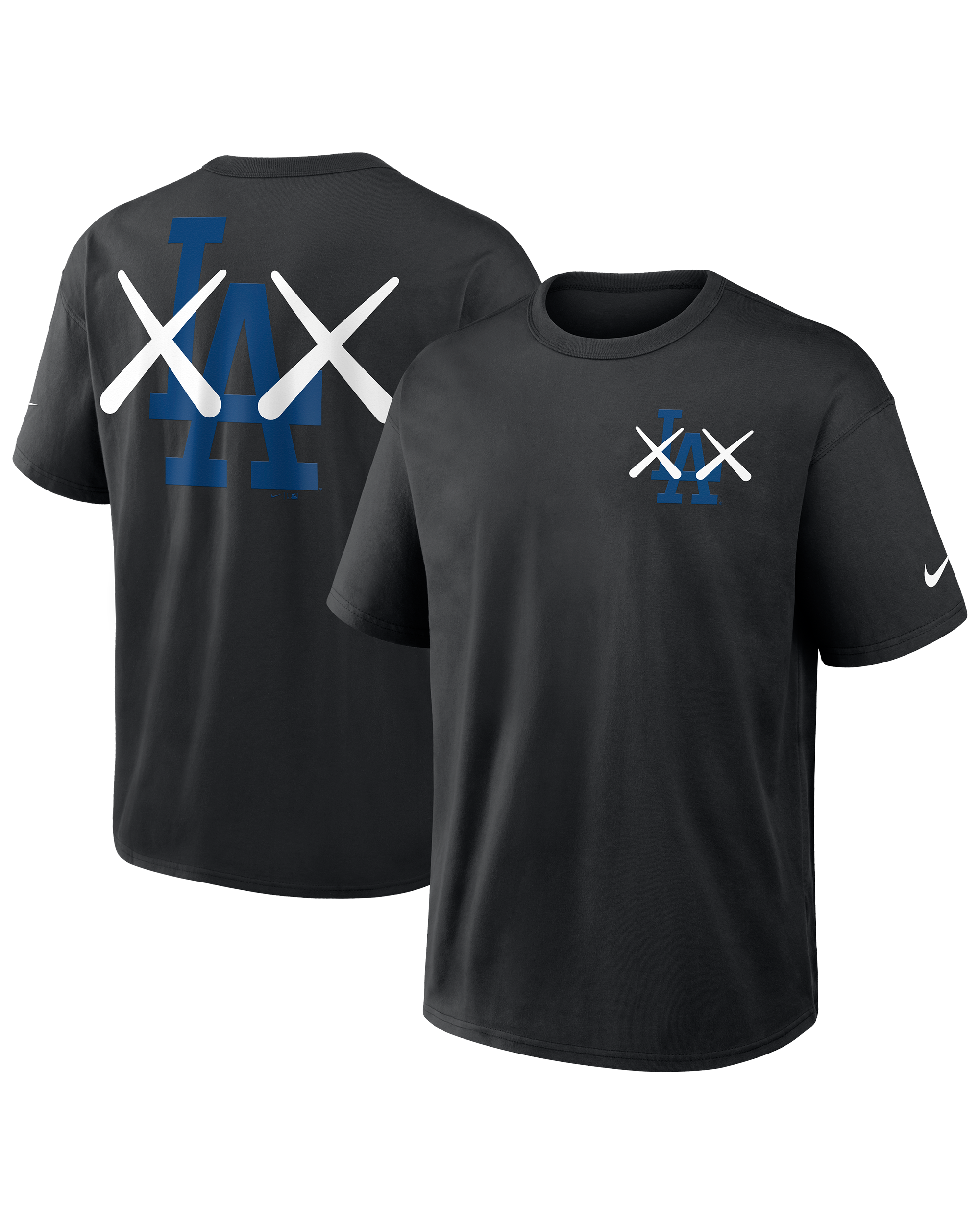 Image of KAWS Men's Nike MLB Fanatics Fest Elevated Max 90 Tee Los Angeles Dodgers