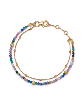 Gold Multi Shell Bracelet