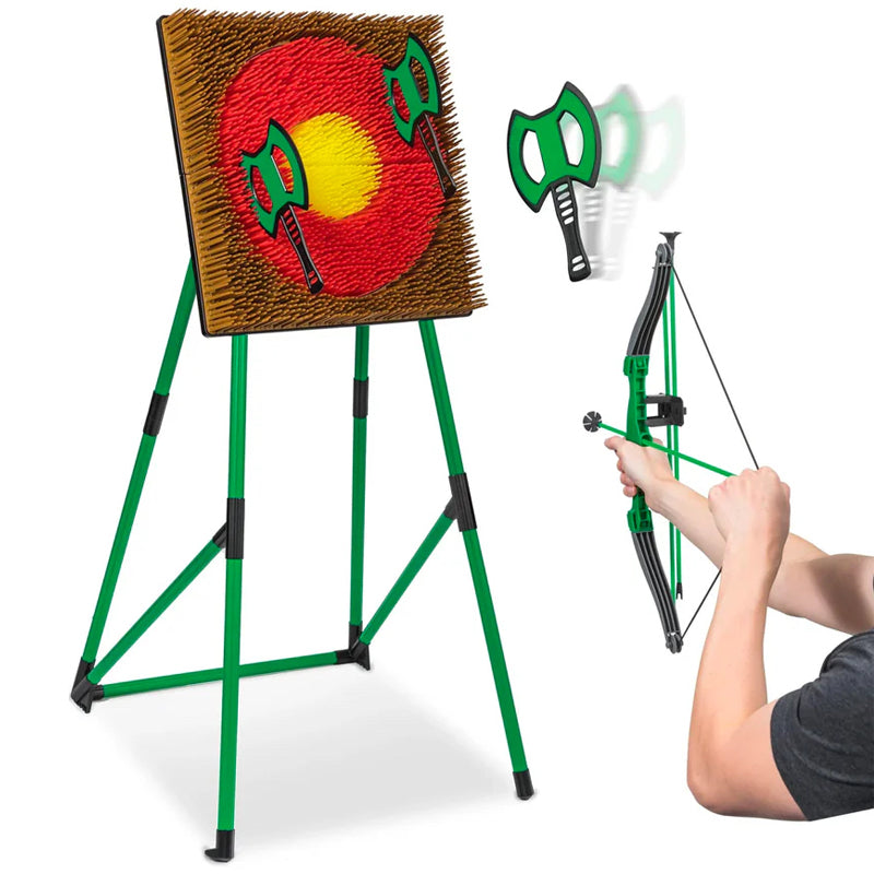 Image of Go Play! 2 in 1 Axe Throw & Archery Set