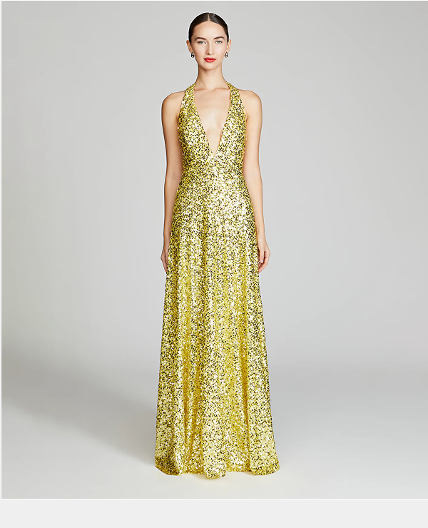 Renata Sequins Gown