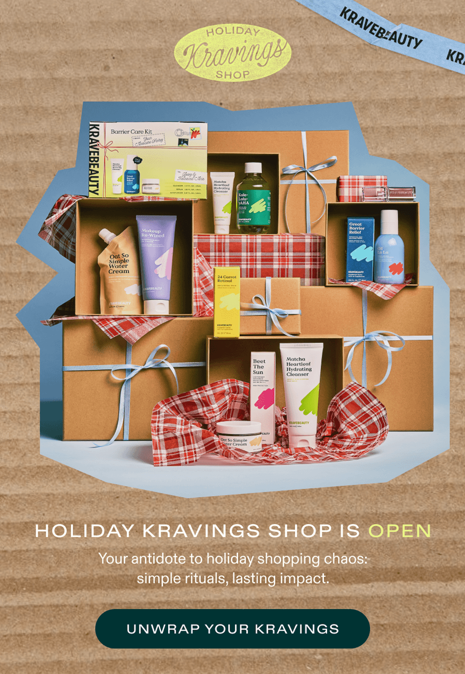 Holiday Kravings Shop is OPEN