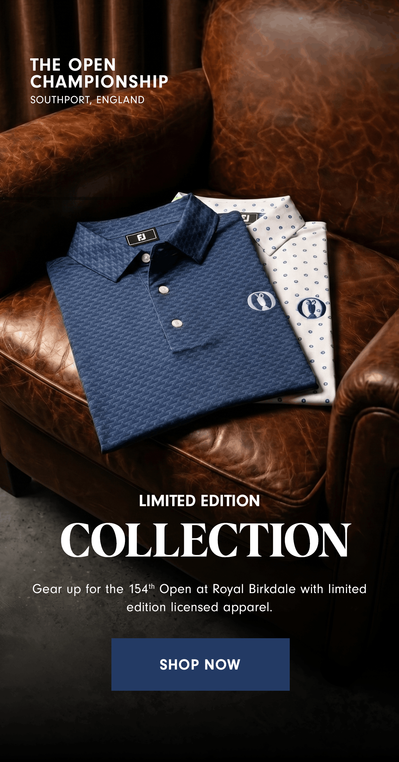Shop The Open Limited Edition Licensed Apparel 