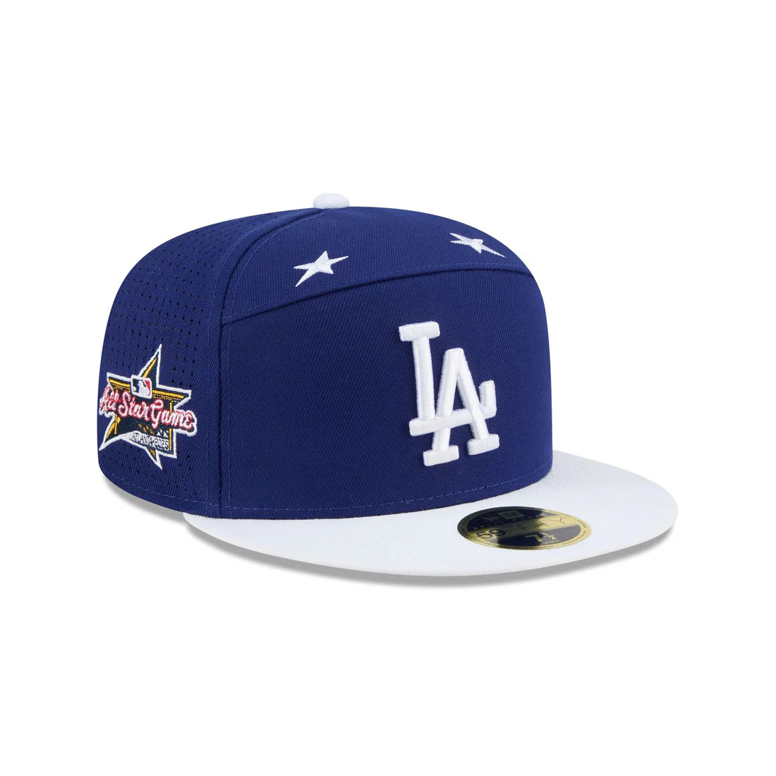 Image of New Era Los Angeles Dodgers All Star Game 2025 Split Panel 59FIFTY Fitted Hat