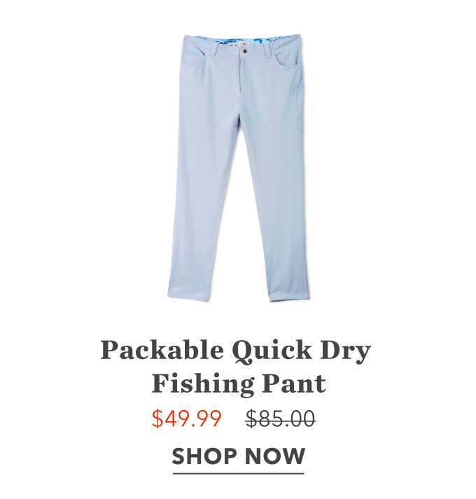 Packable Quick Dry Fishing Pant