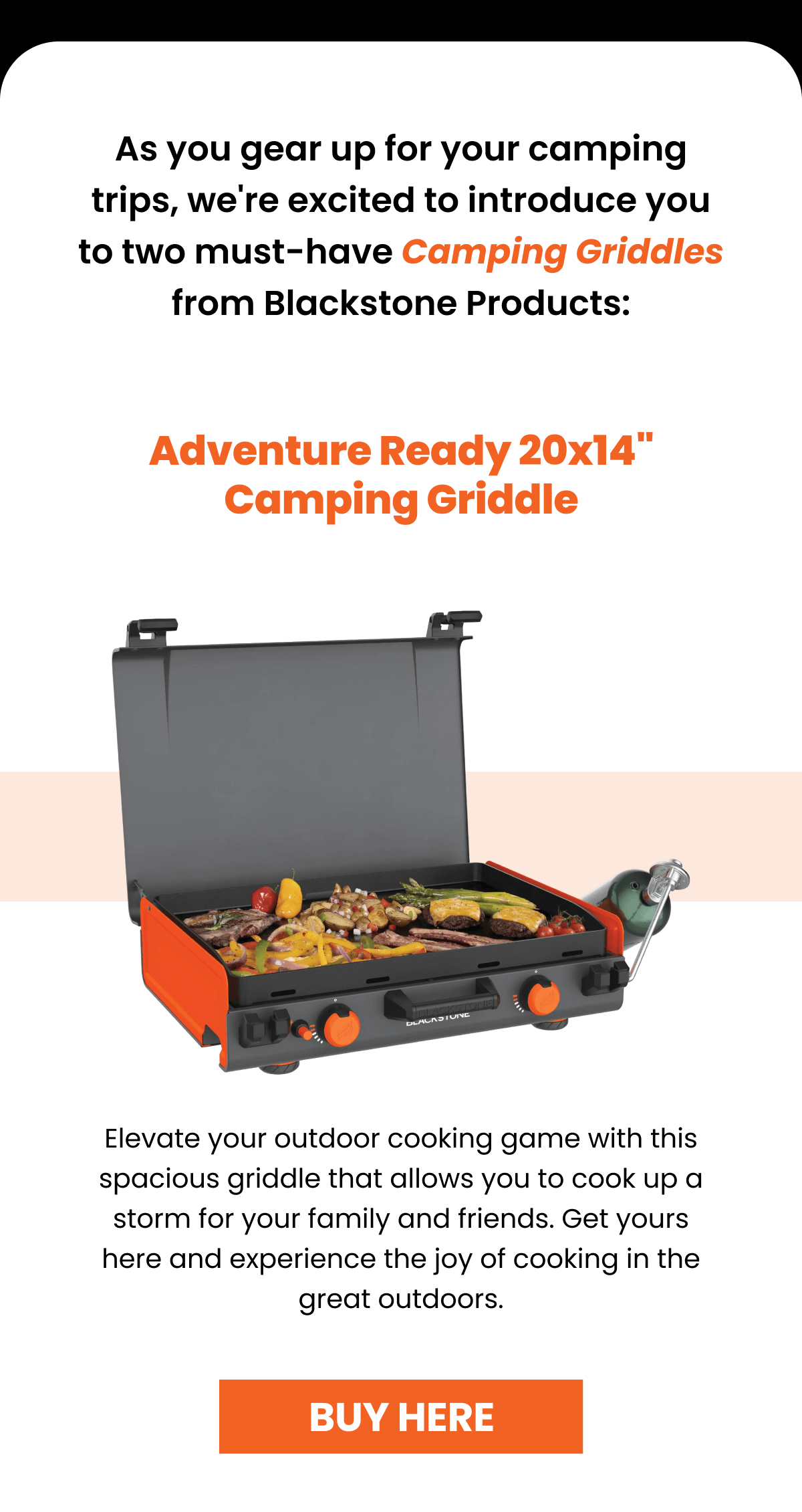Adventure Ready 20x14" Camping Griddle