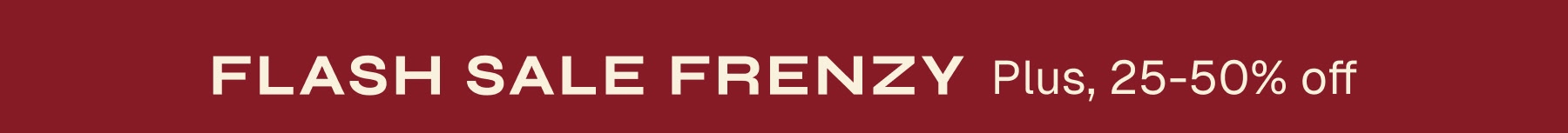 FLASH SALE FRENZY
