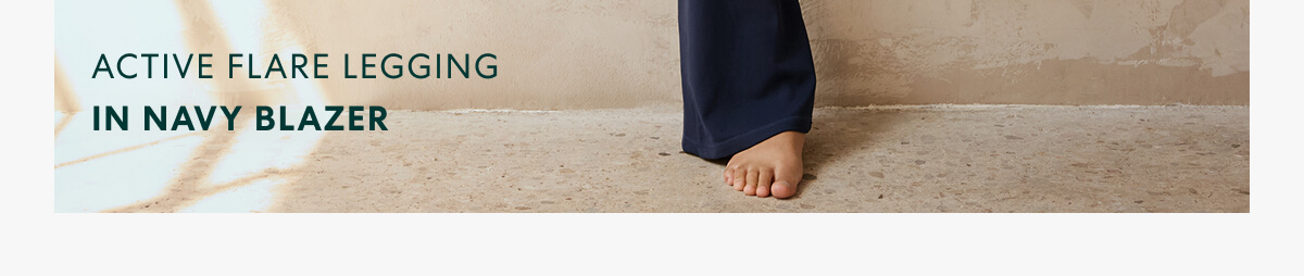 ACTIVE FLARE LEGGING, In Navy Blazer