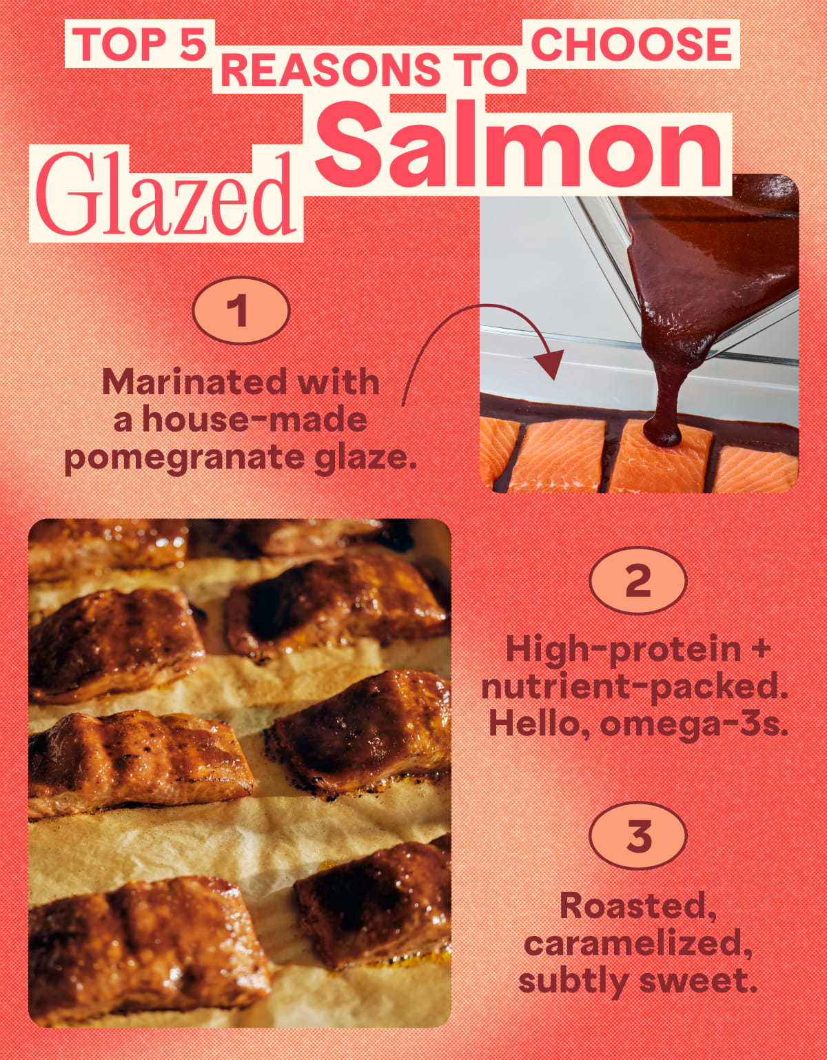 Top 5 reasons to try glazed salmon