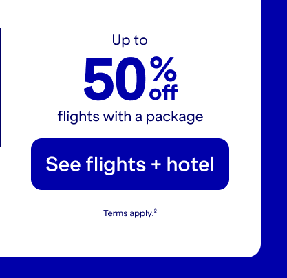 Roundtrip flights + 2 hotel nights from JFK to LAS. Terms apply(2).