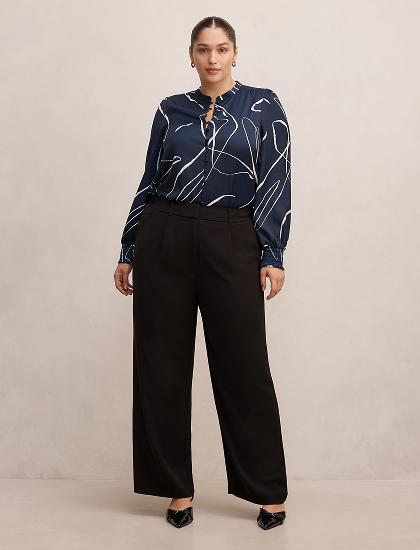 Savannah Curve Button Up Blouse