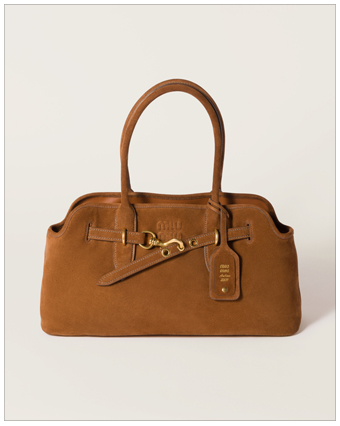 Miu Miu Aventure Suede Bag